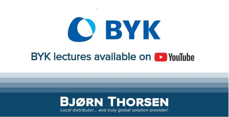 BYK Chemie lectures available on Youtube