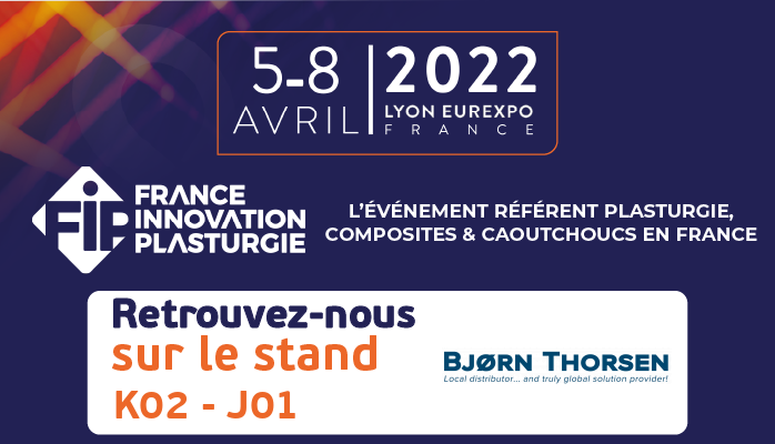 Bjørn Thorsen A/S will exhibit for the first time at the French fair FIP, at stand K02/J01 at Eurexpo, Lyon, on 5-8 April 2022.
